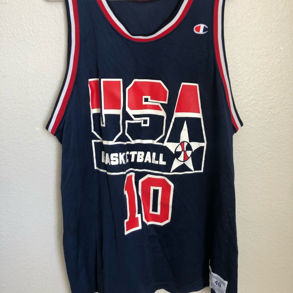 USA Miller Basketball champion jersey size Large
